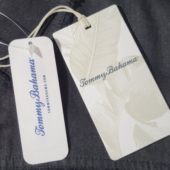 Tommy Bahama Two Palms Linen Raw Edge Jacket Womens XS Quiet Luxury Vacation NEW - Picture 13 of 16